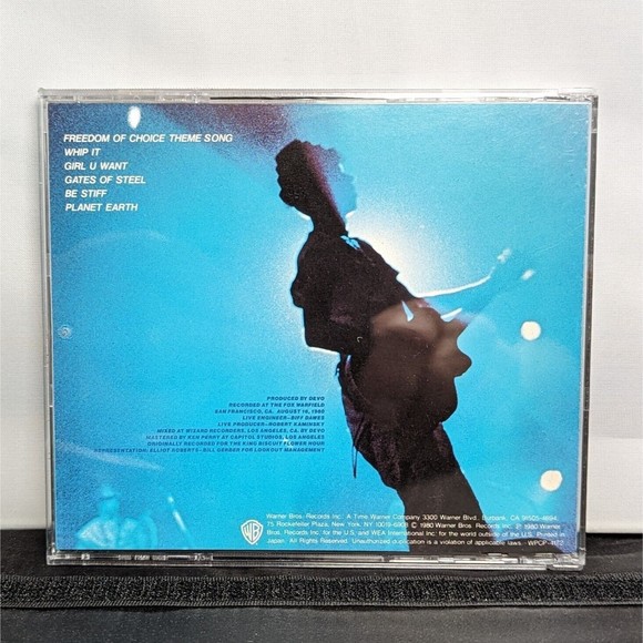 DEVO DEV-O Live CD EP 6 Song Promo Japan with OBI WPCP-4172 Warner Brothers - Picture 3 of 6